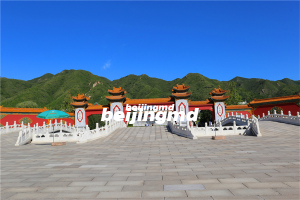 十渡风景区珍珠源公墓是一处依山傍水的风水宝地